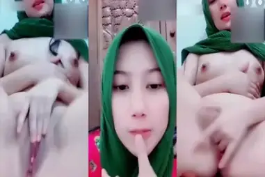 Bokep Jilbab Chat Sex Berujung Colmek Jari