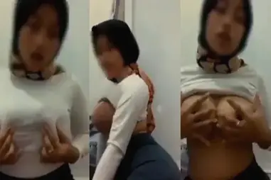 Bokep Jilbab Remas Toket Gede Memek Basah